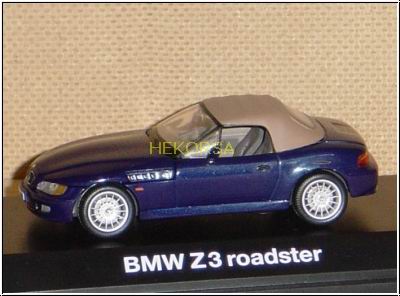 bmw z3 roadster (e36-7) - blue 80429422108 Модель 1:43