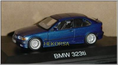 Модель 1:43 BMW 323ti Compact (E36) - blue