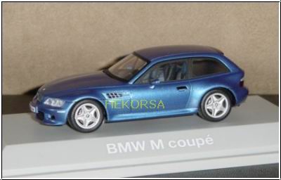 bmw z3 m coupe (e36/7) / blue 80429422195 Модель 1:43