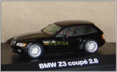 bmw z3 coupe 2,8 (e36/7) - black 80429423172 Модель 1:43