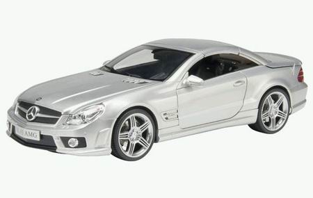 Модель 1:18 Mercedes-Benz SL 65 AMG - silver