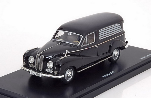 bmw 502 bestattungswagen - black (l.e.1000pcs) 8982 Модель 1:43