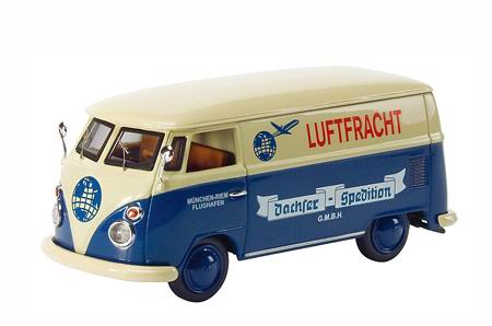 volkswagen bus t1 box van «luftfracht dachser-spedition» 2578 Модель 1:43