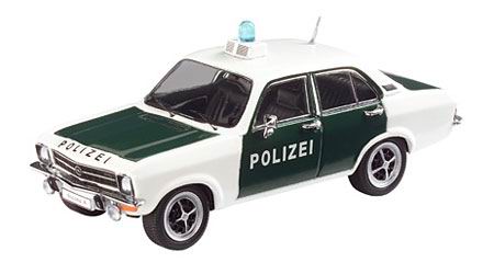 Модель 1:43 Opel Ascona A «Polizei» - white/green