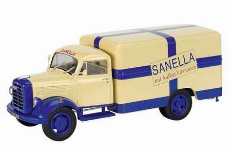borgward b 2500 «sanella» Фургон 3451 Модель 1:43