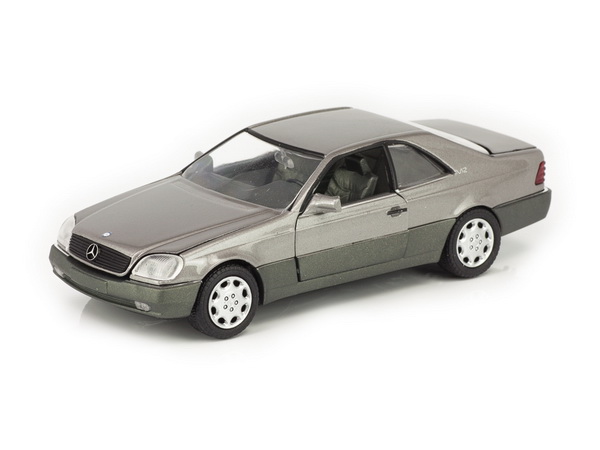 Модель 1:43 Mercedes-Benz 600 SEC (S600 Coupe) (C140/W140) - grey (L.E.3000pcs)