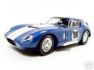 Модель 1:18 Shelby Cobra Daytona Coupe №98 - blue