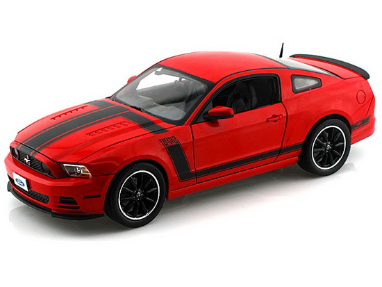 Модель 1:18 Ford Mustang Boss 302 - red