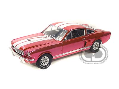 shelby gt 350 anodized car - red/gold SCDC66350LC01 Модель 1:18