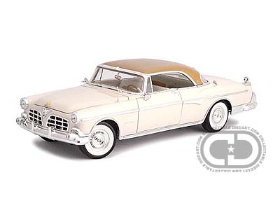 Модель 1:18 Chrysler Imperial - ivory/gold roof