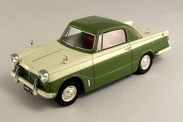 Модель 1:43 Triumph Herald 1.2 Coupe - light green/sebr.white