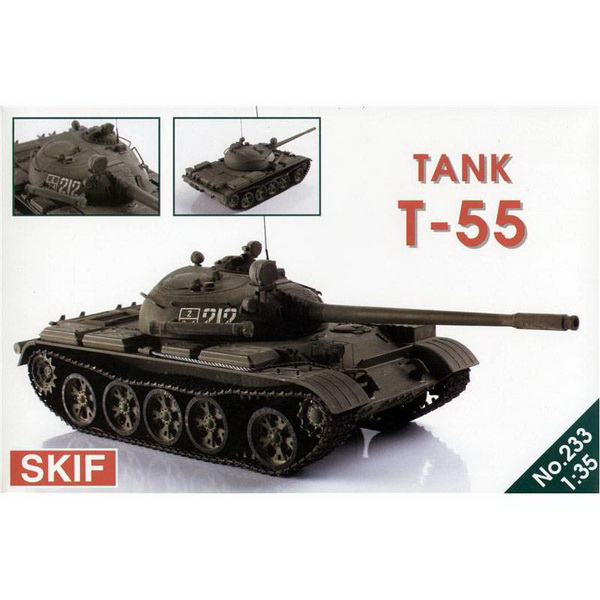 Модель 1:35 Т-55 Советский танк