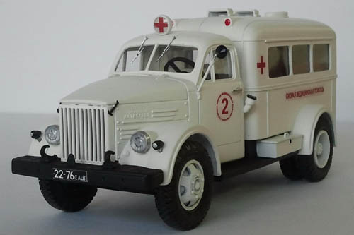Модель 1:43 653 «Cкорая Mедицинская Помощь» (шасси 51А) новый фургон