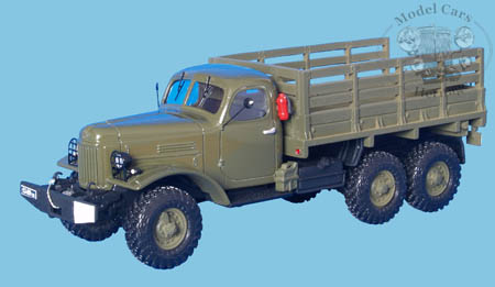 Модель 1:43 ЗиЛ-157K бортовой открытый кузов с лебёдкой / ZiL-157K Truck w/winch