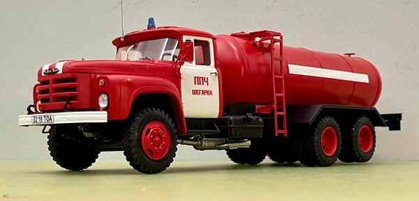 Модель 1:43 Пожарная автоцистерна большой ёмкости (АБЕ) (133ГЯ) ПЧ Шигарка (Томский гарнизон). Серия 60 экз.