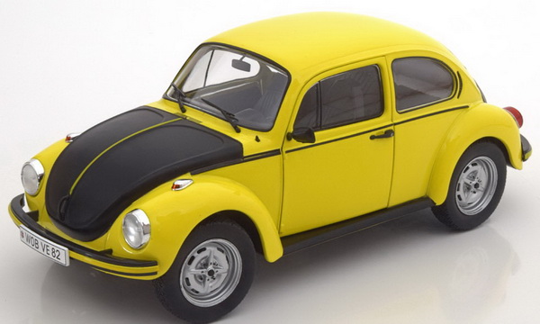 Модель 1:18 Volkswagen 1303 GSR - yellow/matt black