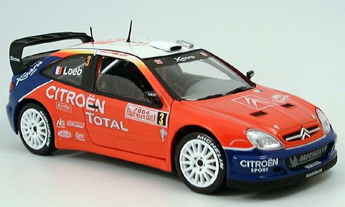 Модель 1:18 Citroen Xsara WRC №3 Monte-Carlo (Sebastian Loeb)