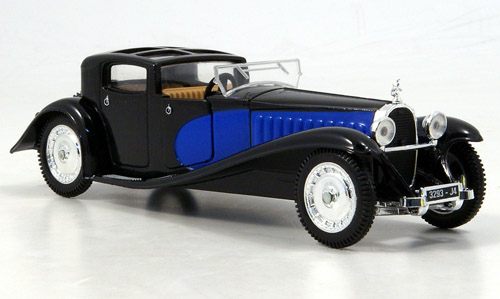Модель 1:43 Bugatti Royal - blue/black