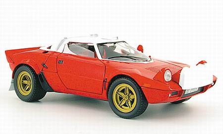 Модель 1:18 Lancia Stratos Street - red/white