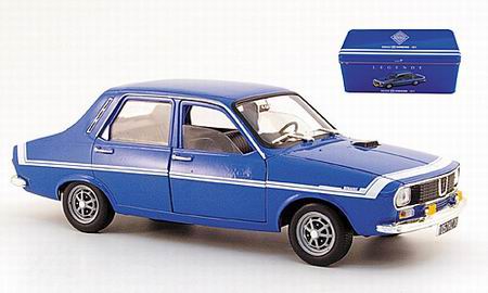 Модель 1:18 Renault R 12 Gordini - blue
