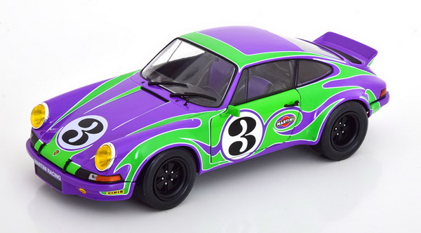 Porsche 911 RSR No.3, Hippie Tribute 1973 - violett/green