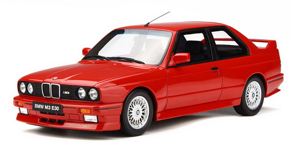 Модель 1:18 BMW M3 (E30) - red