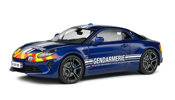Alpine A110 Gendarmerie - 2022 S1801616 Модель 1:18