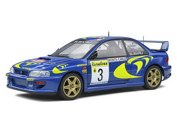 Модель 1:18 Subaru Impreza 22b Winner Monte Carlo 1998 No3 McRae/ Grist