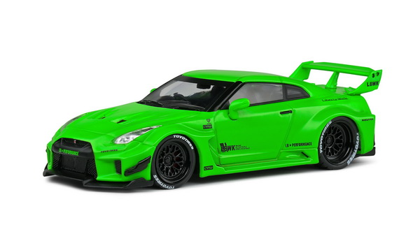 Модель 1:43 Nissan GT-R (R35) LB Work Silhouette - 2020 - Acid Green