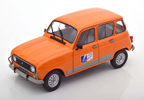 Модель 1:18 Renault 4L GTL Direction Departementale 1978 orange