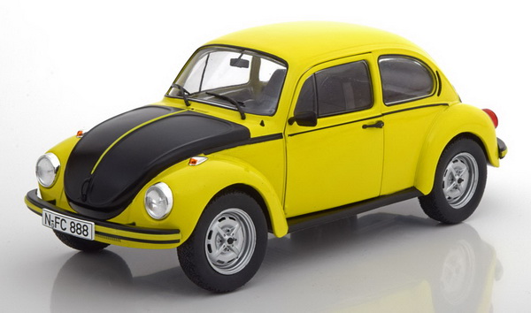 vw käfer 1303 s gsr - yellow/black 1973 S1800510 Модель 1:18