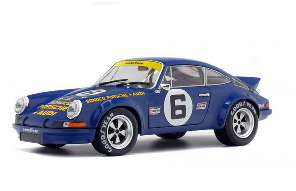 porsche 911 rsr, no.6, penske racing, sunoco, 24h daytona, 1973, m.donohue/g.follmer S1801105 Модель 1:18