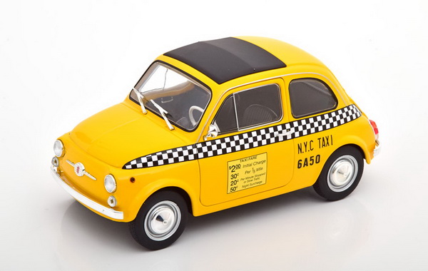 Модель 1:18 FIAT 500L Taxi New York - yellow