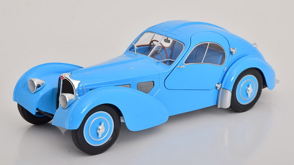 bugatti type 57 sc atlantic - light blue S1802104 Модель 1:18