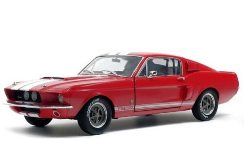 ford shelby mustang gt 500 - red/white S1802902 Модель 1:18