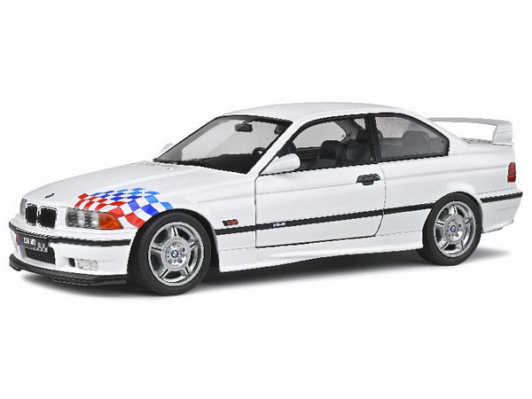 BMW M3 (E36) Coupe Light Weight - alpine white S1803903 Модель 1:18