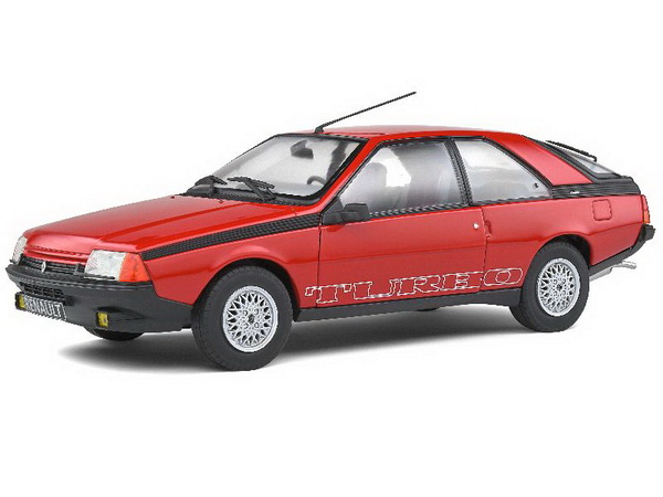 Renault Fuego Turbo - red S1806401 Модель 1:18