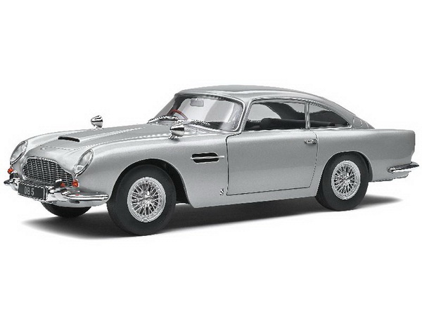 Модель 1:18 Aston Martin DB5 Coupe - silver birch