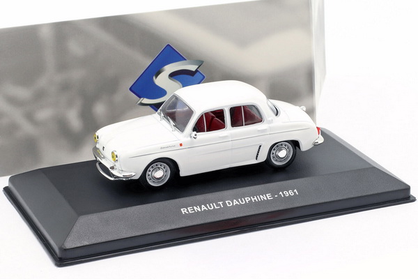 Renault Dauphine - white 1961 S4304300 Модель 1:43