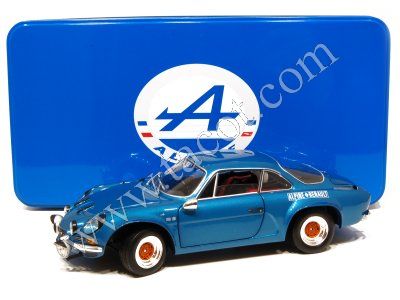 alpine a110 1800 - blue/ metal box SOL11890100 Модель 1:18