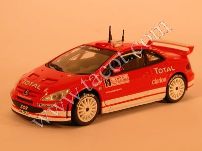 Модель 1:43 Peugeot 307 WRC №5 Rallye Monte-Carlo (Marcus Gronholm - Timo Rautiainen)
