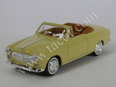 peugeot 403 cabrio - beige SOL150273 Модель 1:43