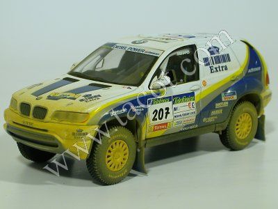Модель 1:43 BMW X5 №207 Rally Dakar (L.Alphand - Magne) vent sable