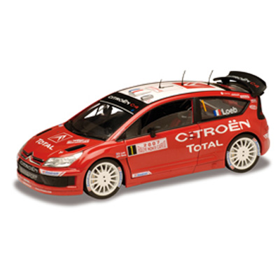 Модель 1:18 Citroen C4 WRC №1 Monte-Carlo (Sebastian Loeb - Daniel Elena)