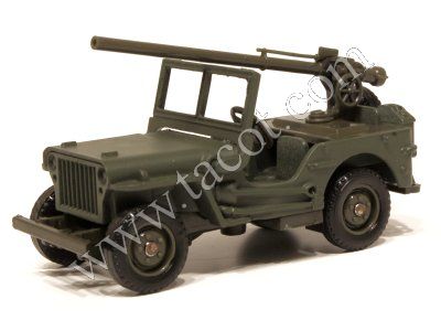 Модель 1:43 Willys Jeep canon 106