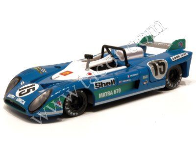 Модель 1:43 Matra-Simca MS 670 №15 Le Mans Winner (Henri Pescarolo - Graham Hill)