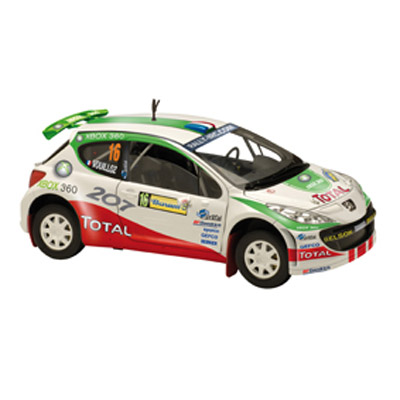 Модель 1:43 Peugeot 207 Super 2000 №16 Rally Barum (Nicolas Vouilloz - Nicolas Klinger)