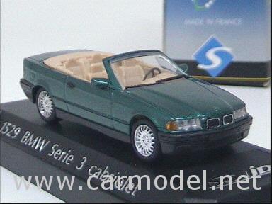 Модель 1:43 BMW 3-serie Cabrio - green met