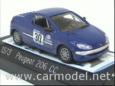 Модель 1:43 Peugeot 206 CC Rally №30