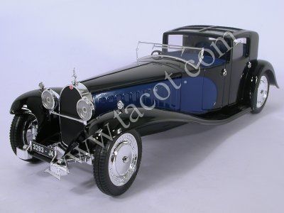 bugatti t41 royale - blue/black SOL20027301 Модель 1:21